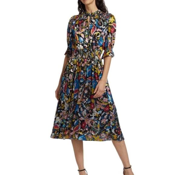 Elie Tahari Dresses & Skirts - NWT Elie Tahari The Althea Floral Midi Dress Medium